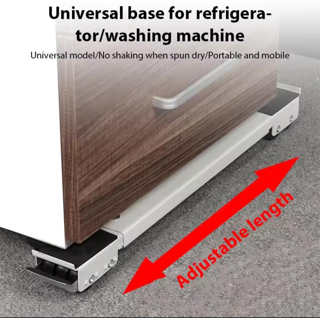 2PCS Washing Machine Stand Mobile Base