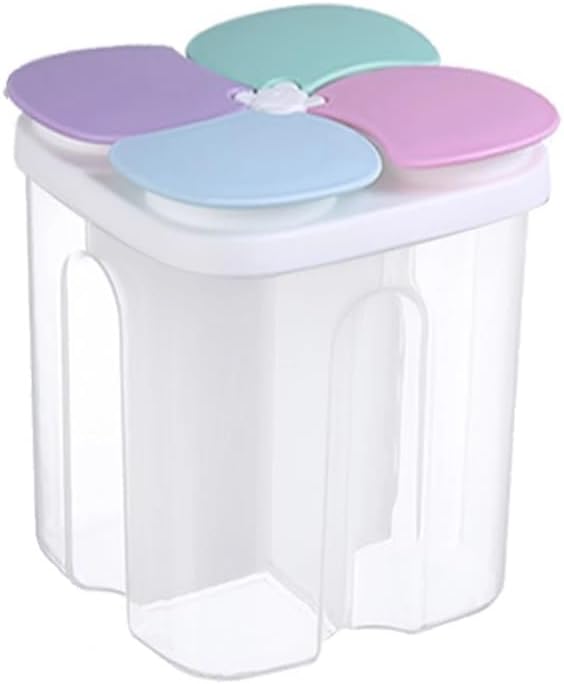 4 portion multipurpose storage jar 3000ML