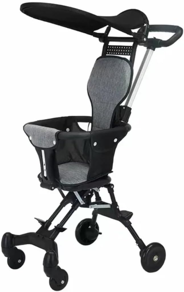 Foldable baby stroller with canopi