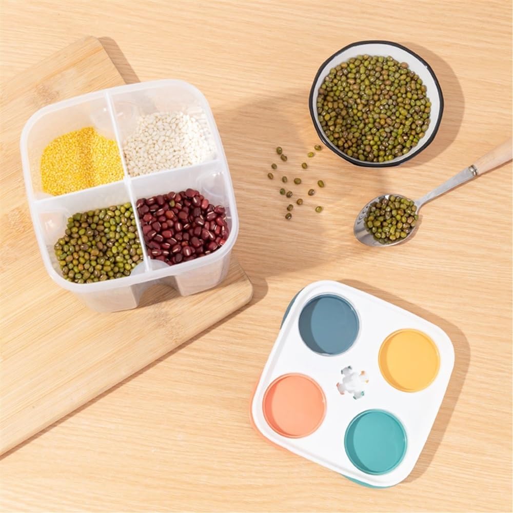 4 portion multipurpose storage jar 3000ML