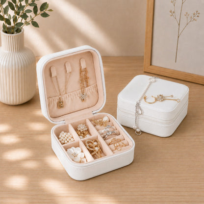 Premium Travel Jewelry Organizer Box