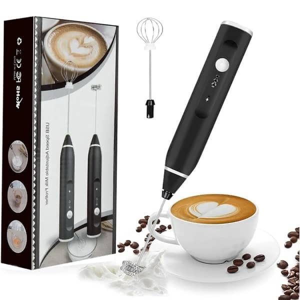 Rechargeable Cofee Beater + Egg Beater Premium Quality