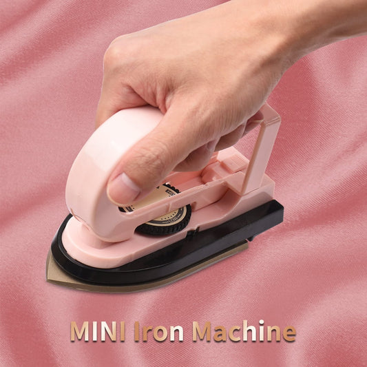 Portable Mini Foldable Heat Press Ironing Machine 3 Gears Temperature Adjustable Household Travel Folding Electric Iron