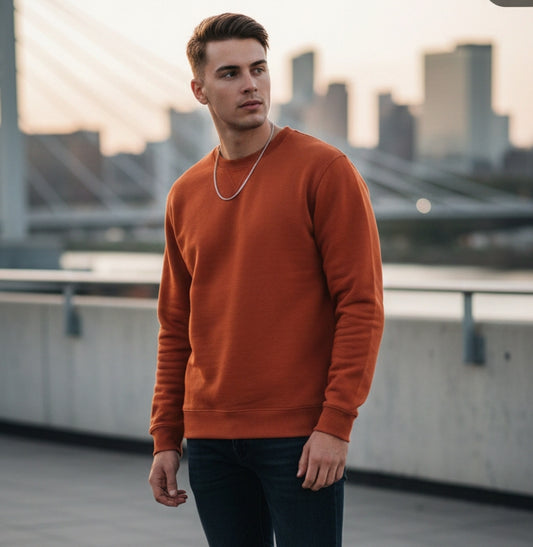 Export Leftover Fleece Crew Neck Sweatshirt