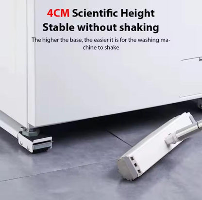 2PCS Washing Machine Stand Mobile Base