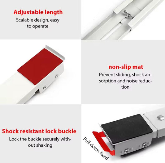 2PCS Washing Machine Stand Mobile Base