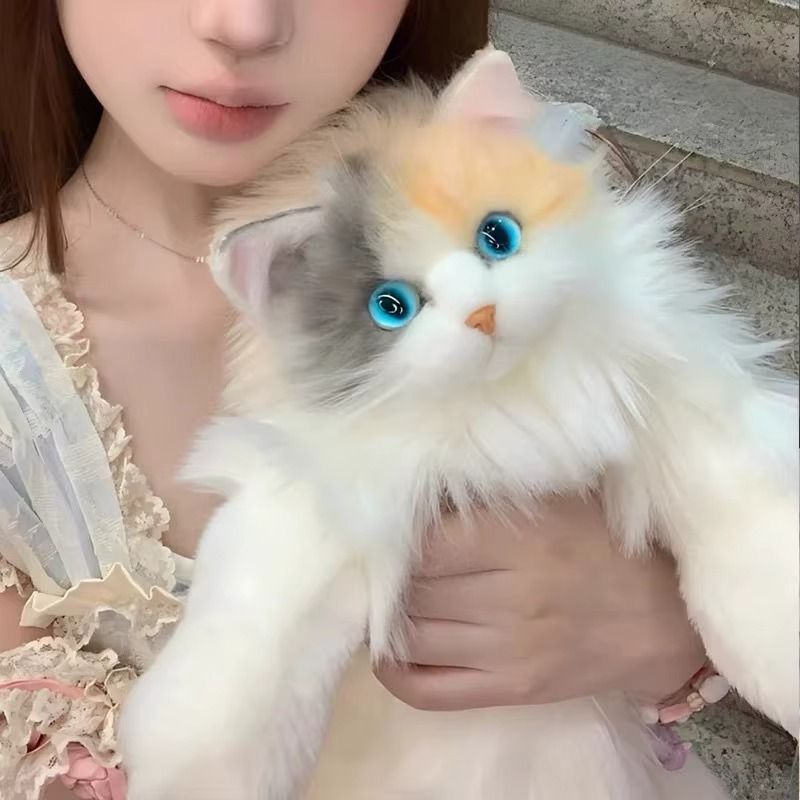 Super Realistic Plush CAT Backpack