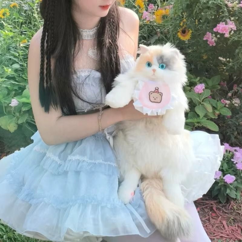 Super Realistic Plush CAT Backpack