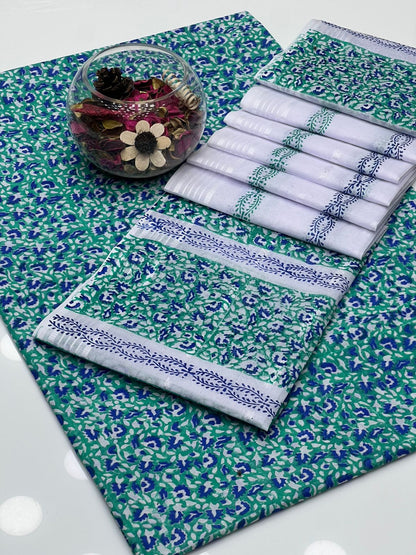 Lawn Multani Block Print Shirt with Broshia Lawn Dupatta – 2 Pcs Unstitched Dress