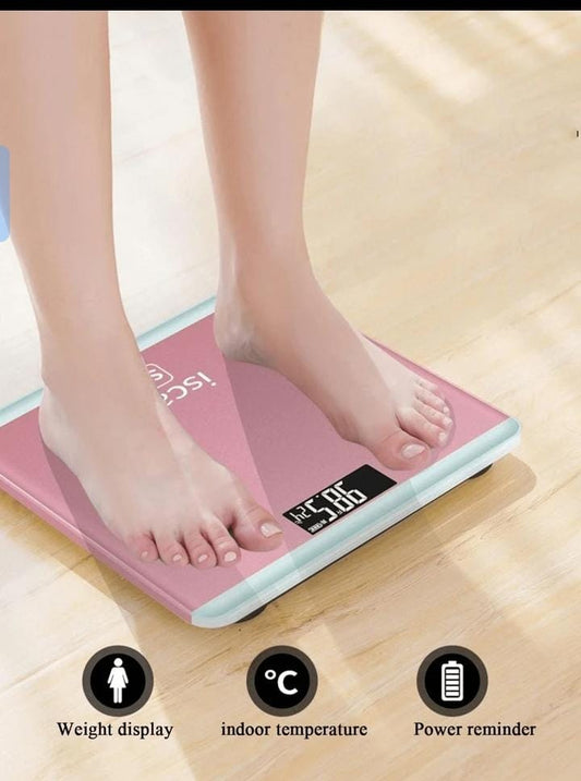 iScale Digital LCD Electronic Tempered Glass Weighing Scale