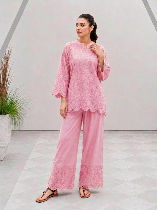 Chikinkari Embroidery Cotton