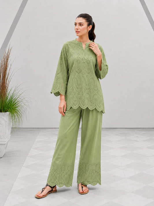 Chikinkari Embroidery Cotton