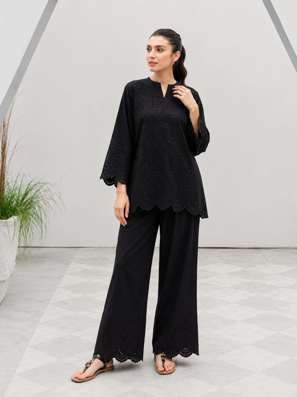 Chikinkari Embroidery Cotton