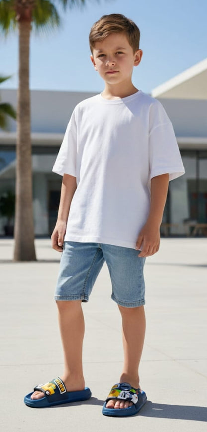 PUBG Kids Sliders Sizes 30–35 (Ages 6–10)