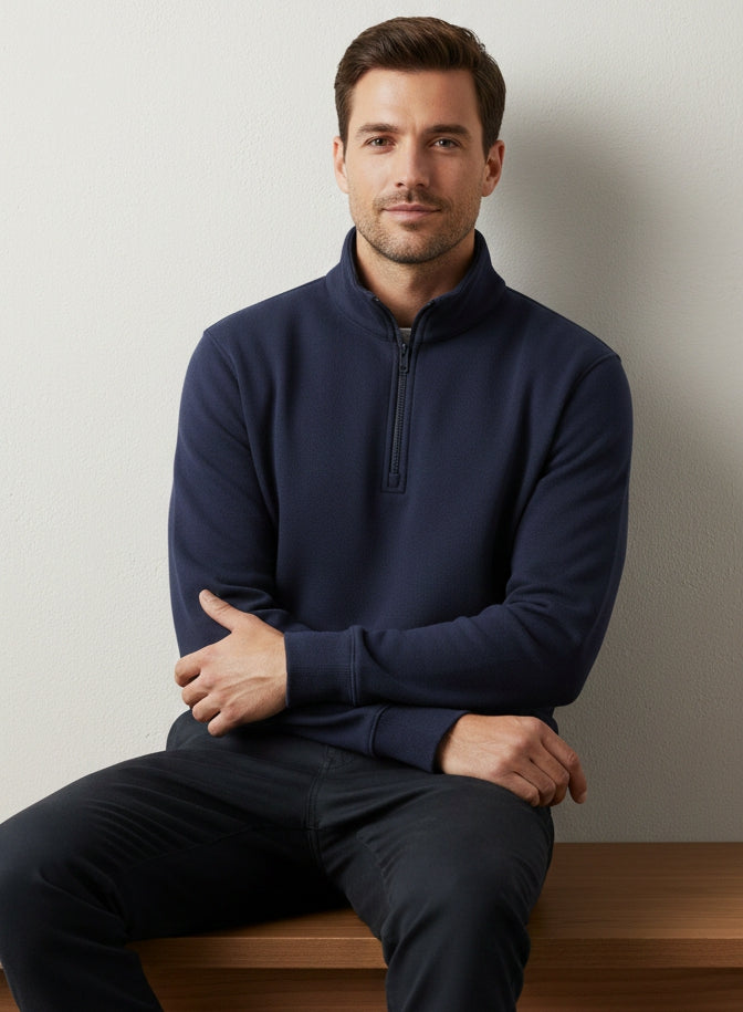 Export Fleece Quarter zip Unisex Sweatshirt