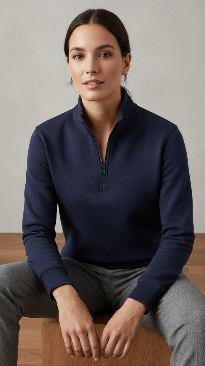 Export Fleece Quarter zip Unisex Sweatshirt