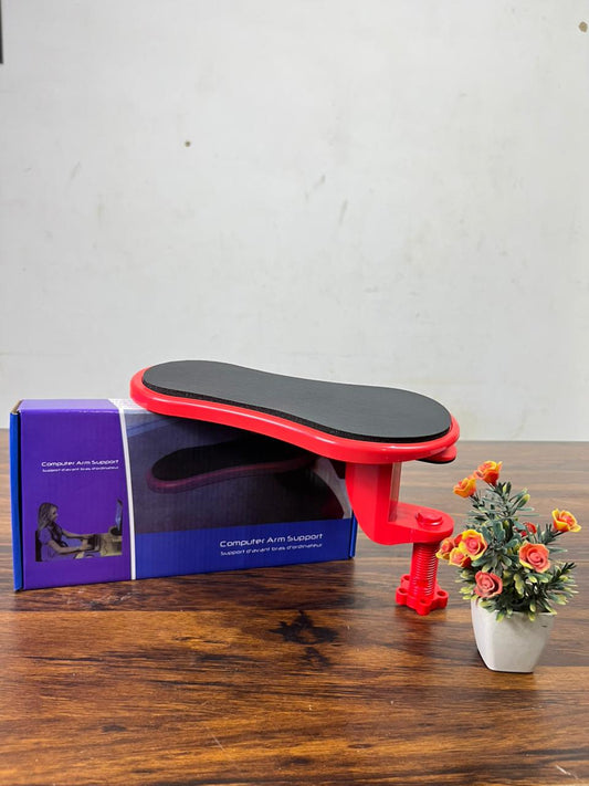 Rotating Computer Desk Arm Rest – Adjustable 360° Ergonomic Arm Support