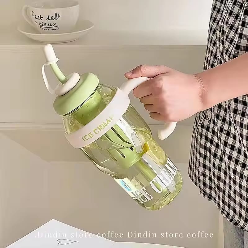 Cute 1300ml Leak-Proof Water Bottle