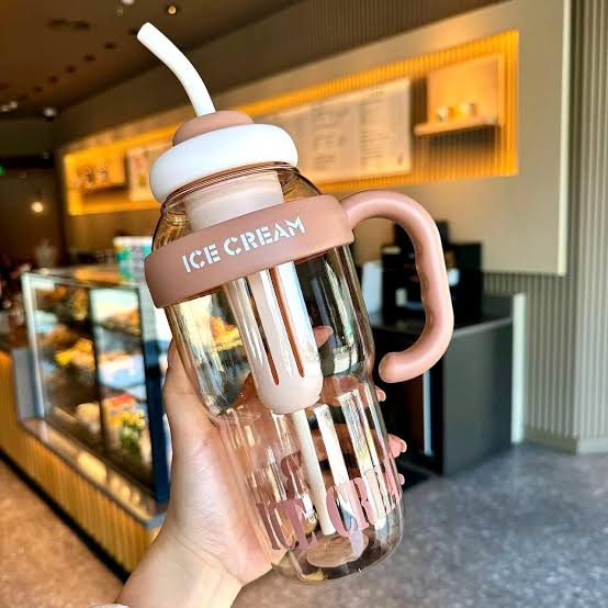 Cute 1300ml Leak-Proof Water Bottle