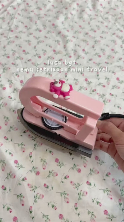 Portable Mini Foldable Heat Press Ironing Machine 3 Gears Temperature Adjustable Household Travel Folding Electric Iron