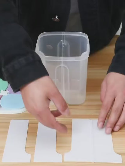 4 portion multipurpose storage jar 3000ML