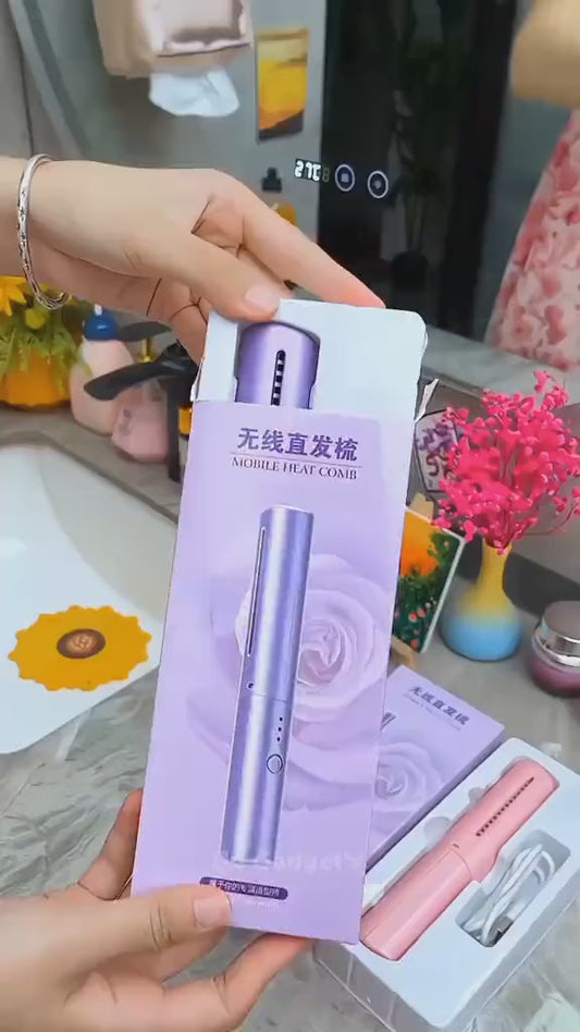 RECHARGEABLE WIRLESS MOBILE HEAT COMB