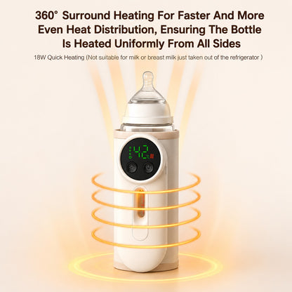 Portable Rechargeable Baby Bottle Warmer