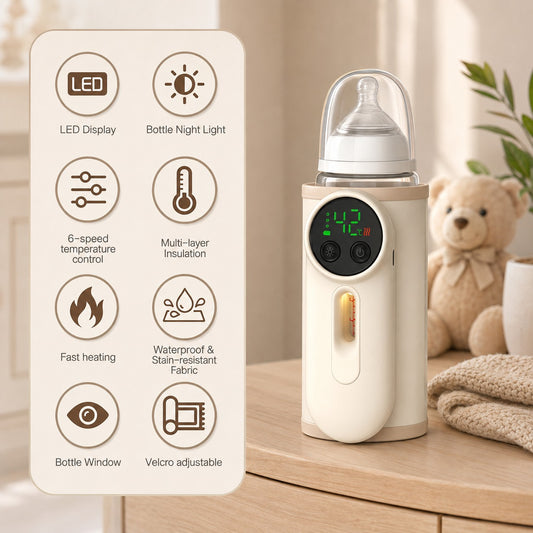 Portable Rechargeable Baby Bottle Warmer