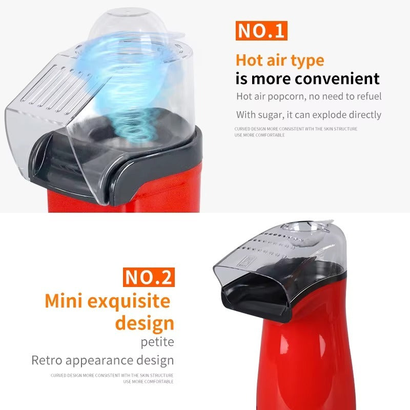 Mini Popcorn Machine for Kids & Family Fun